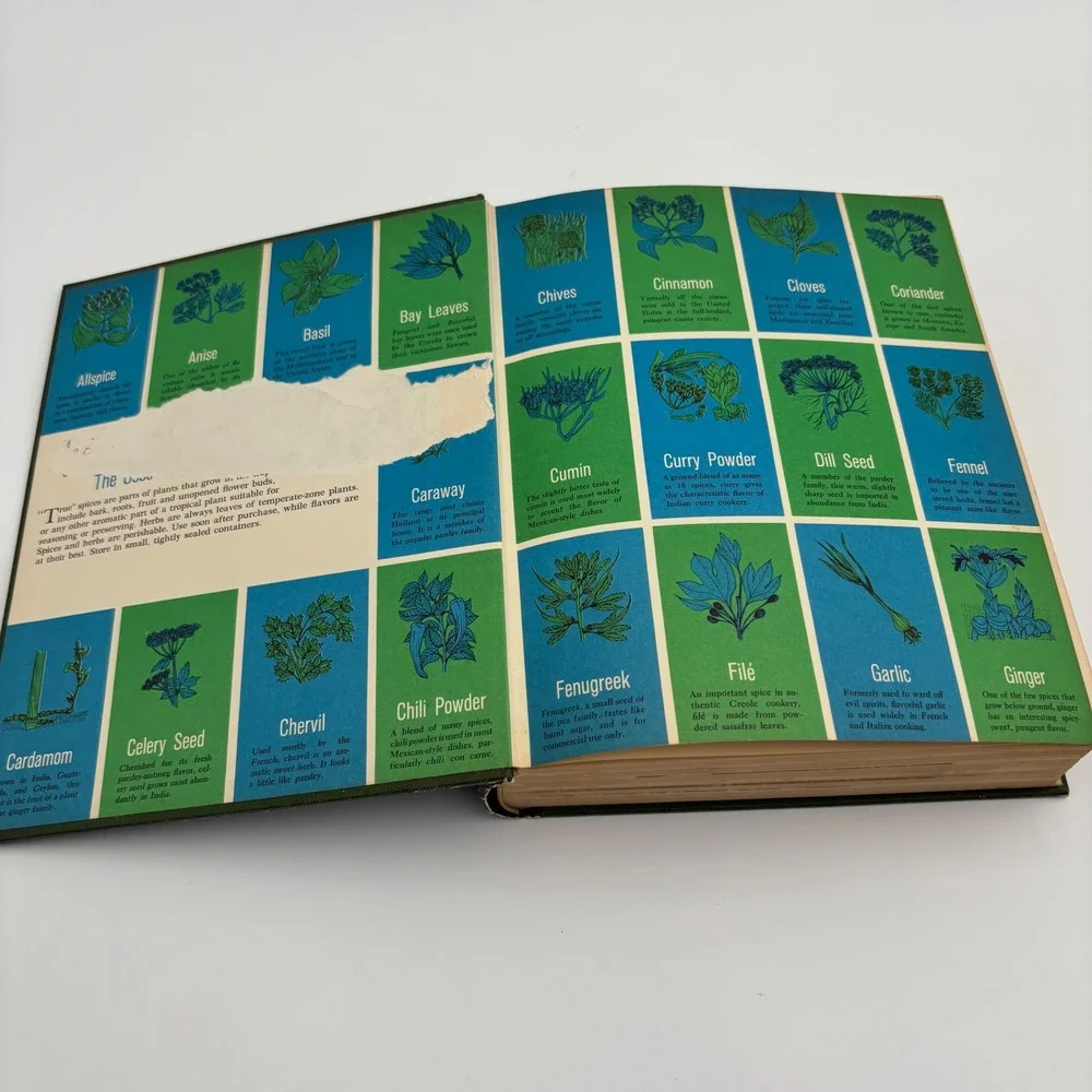 McCall's Cook Book First Edition 1963 Green Hardcover Good Vintage 1st Printing